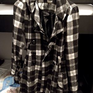 Wet and Wild Wool Coat
